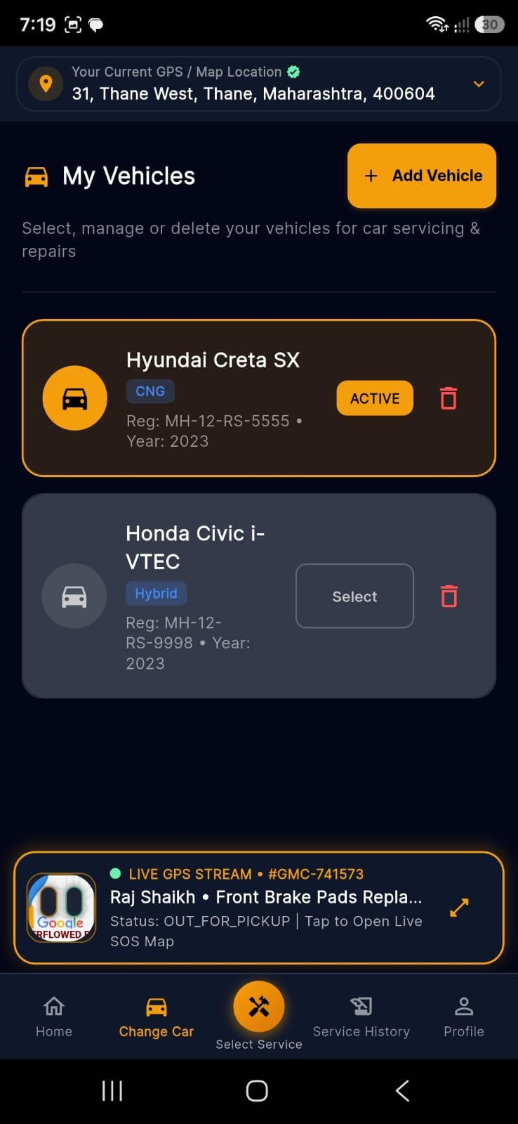 Car Mechanic App